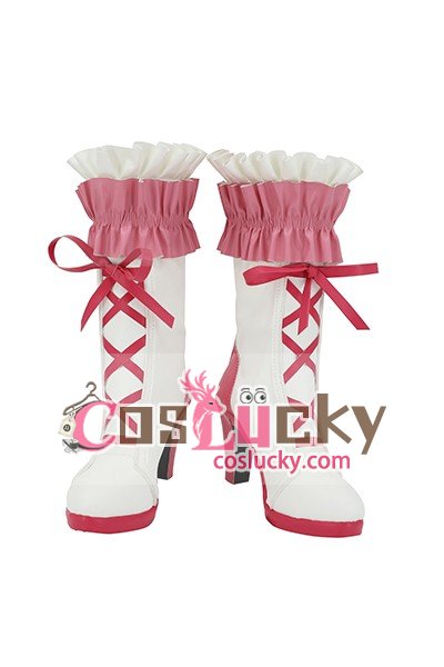 Puella Magi Madoka Magica Kyoko Sakura Cosplay Shoes