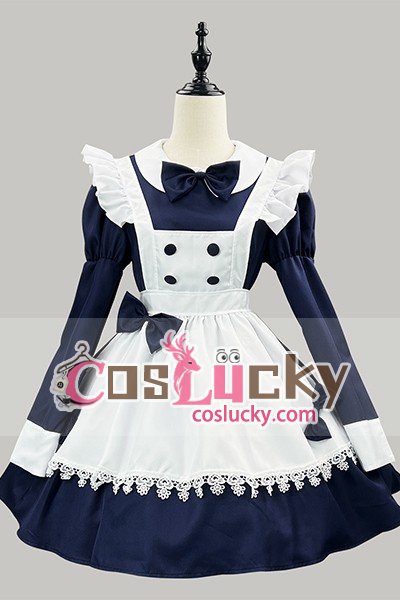 Halloween Alice Long Maid Cosplay