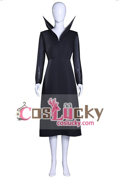 Wednesday Stand Collar Dress Cosplay Costume