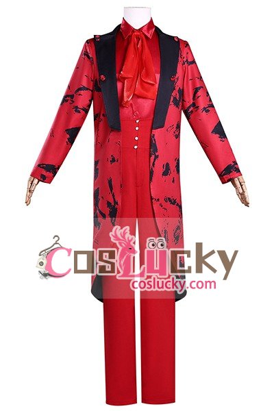 Wednesday Isaac Soolguai Red Uniform Cosplay