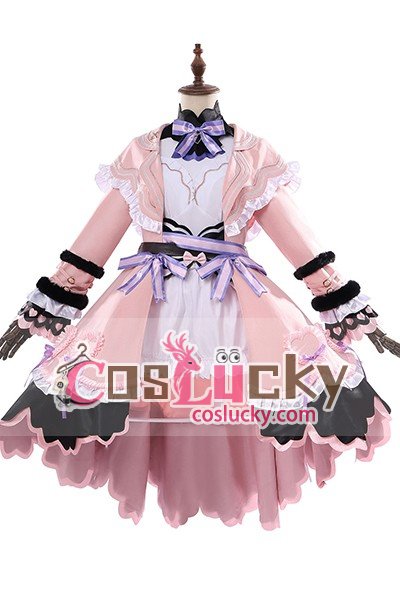 Arknights Eyjafjalla Velvet Little Witch Cosplay