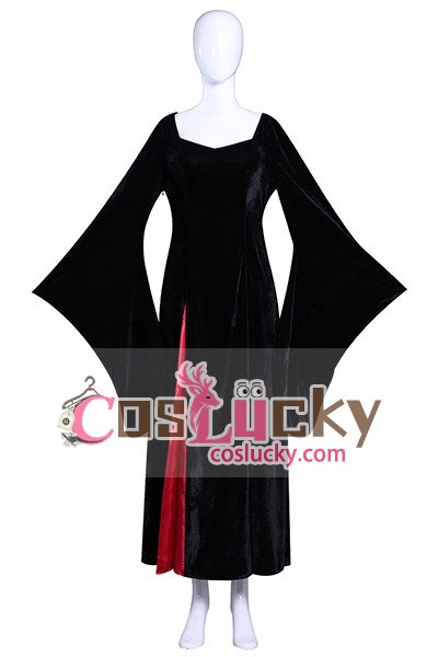 Wednesday Morticia Addams Vampire Cosplay costume