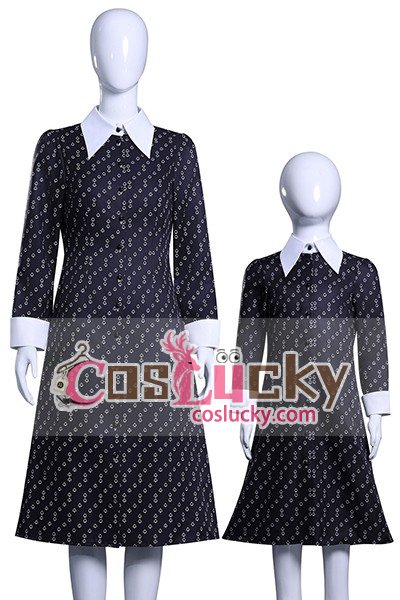 Wednesday Addams Floral Dress Cosplay costume