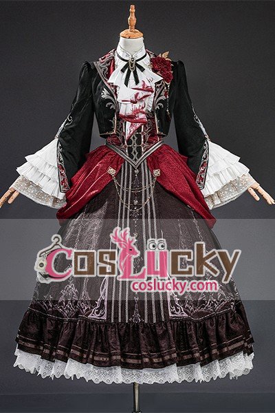 Love and Deepspace Silver Wing Demon Cosplay
