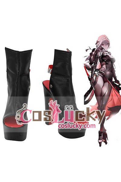 Goddess of Victory Nikke Red Lotus Shadow Cosplay Shoes