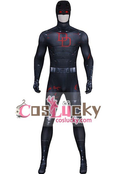 Daredevil Born Again Combat Jumpsuit Cosplay