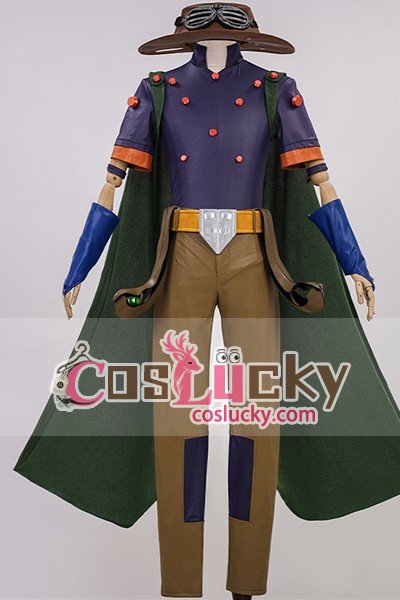 JoJo Steel Ball Run Gyro Zeppeli Cosplay