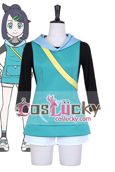 Pokemon Riko Cosplay Costume