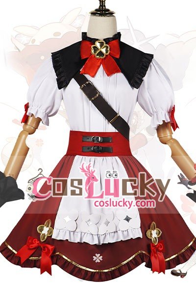 Genshin Impact Klee Witch Cosplay Costume