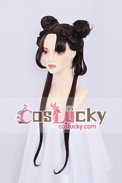 Honor of Kings Xiaoqiao Blue Snake Cosplay Wig