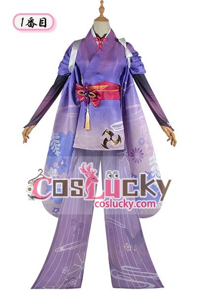 Genshin Impact Raiden Shogun Cosplay Costume