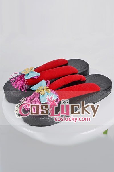 Genshin Impact Kamisato Ayaka Cosplay Shoes