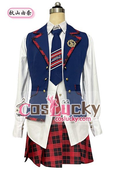 AKB48 64th Single Koi Tsumanjatta Uniform Cosplay Costume