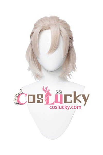 Genshin Impact Albedo Cosplay Wig