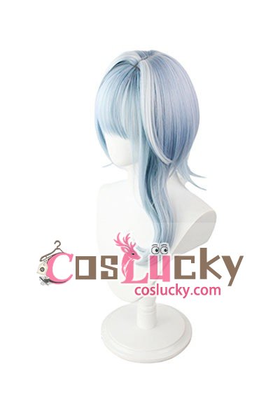 Genshin Impact Eula Cosplay Wig