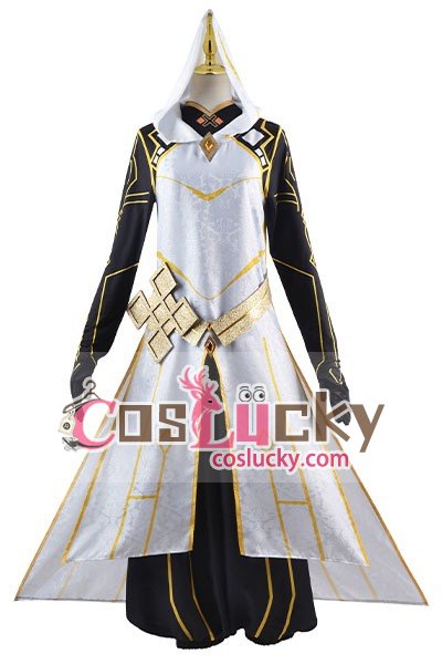 Genshin Impact Zhongli Archon Rex Lapis Cosplay Costume