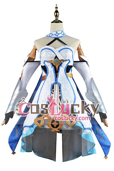 Genshin Impact Lumine Traveler Cosplay Costume