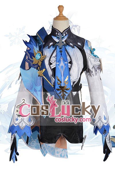 Genshin Impact Eula Cosplay Costume