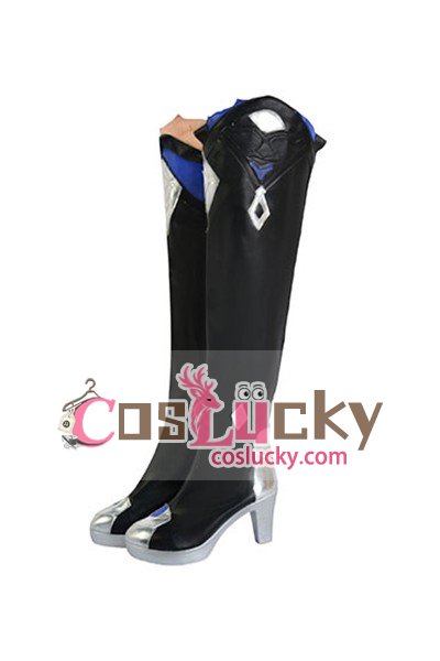 Genshin Impact Eula Cosplay Shoes