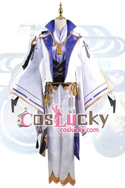 Genshin Impact Kamisato Ayato Cosplay Costume