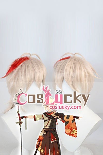 Genshin Impact Kaedehara Kazuha Cosplay Wig