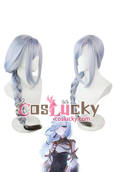 Genshin Impact Shenhe Skin Cosplay Wig