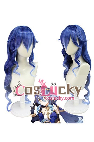 Genshin Impact Layla Cosplay Wig