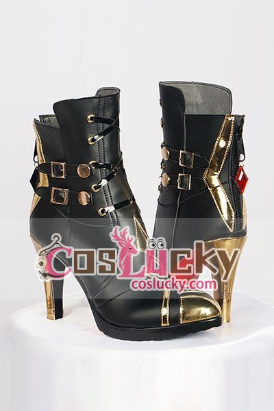 Genshin Impact Arlecchino Cosplay Shoes