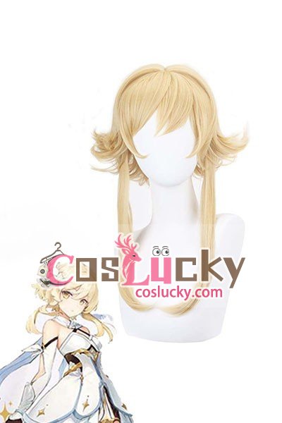 Genshin Impact Lumine Cosplay Wig