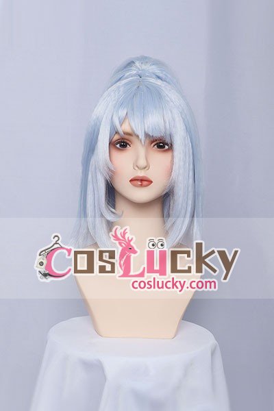 Genshin Impact Mualani Cosplay Wig