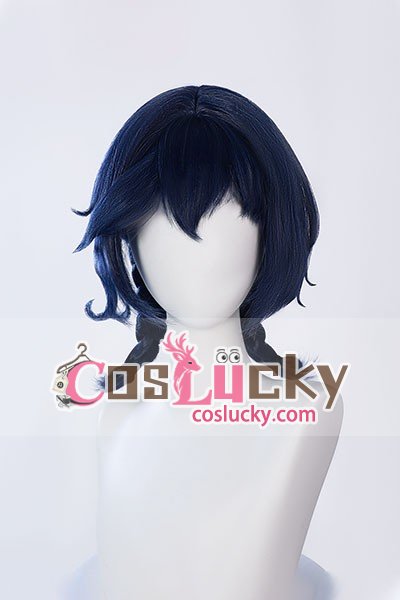 Genshin Impact Xiangling Lantern Rite Cosplay Wig