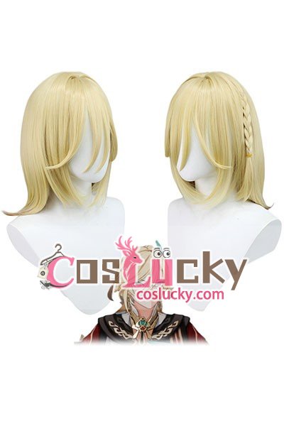 Genshin Impact Kaveh Cosplay Wig