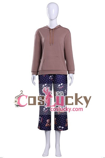 KPOP Girls Demon Hunters Rumi Pajama Cosplay Costume