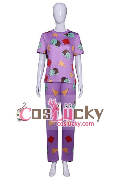 KPOP Girls Demon Hunters Zoey Pajama Cosplay Costume