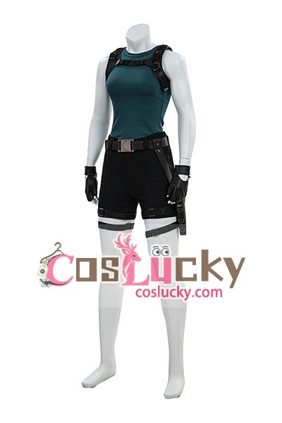 Tomb Raider Lara Croft Live-Action Cosplay Costume