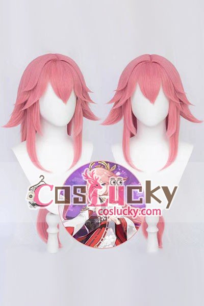 Genshin Impact Yae Miko Cosplay Wig
