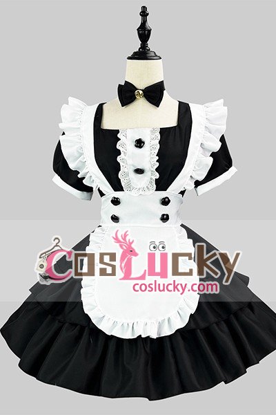 Akihabara Style Cake Skirt Lolita Maid Cosplay