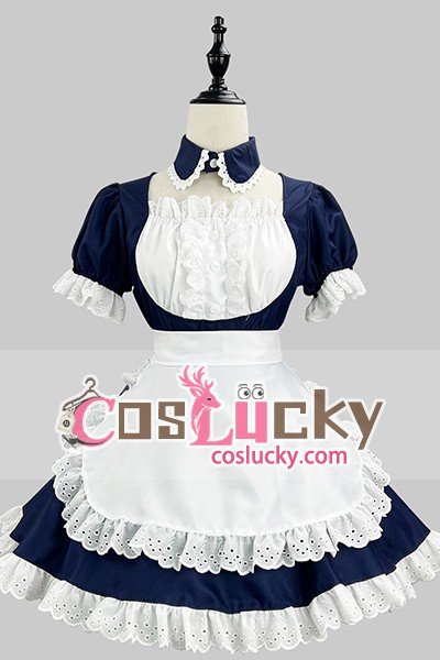 Japanese Akihabara Classic Maid Cosplay