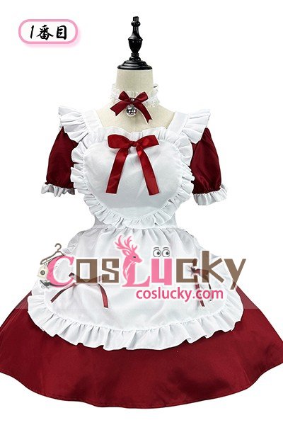 Japanese Black Classic Alice Lolita Maid Cosplay