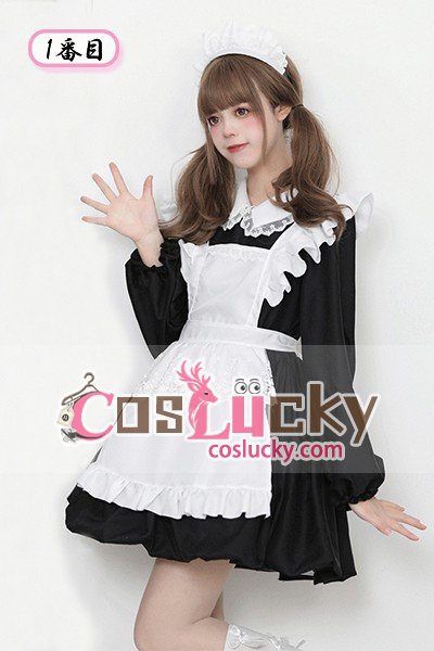 Christmas Lolita Maid Cosplay