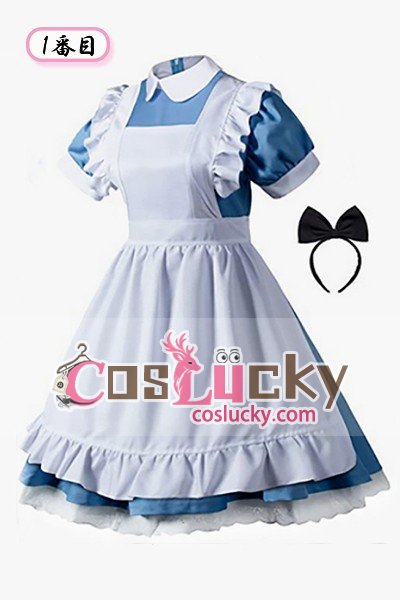 K-On Alice Lolita Maid Cosplay