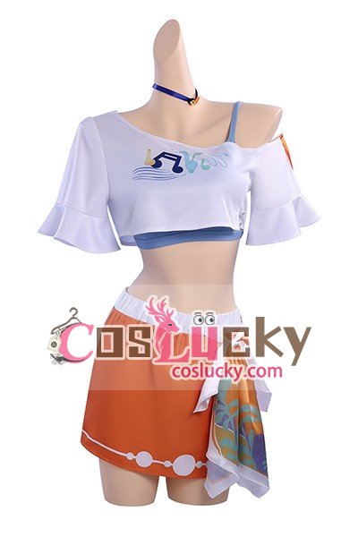 Honkai: Star Rail Robin Fanta Collaboration Cosplay Costume