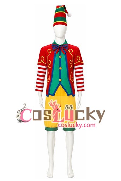 Halloween Christmas Circus Clown Costume