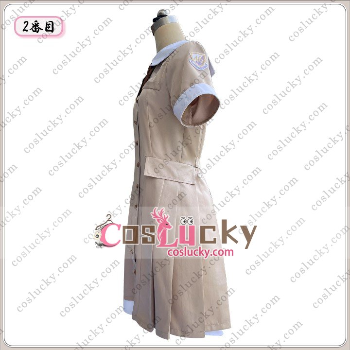 Navel Orange Half Sleeve Costume
