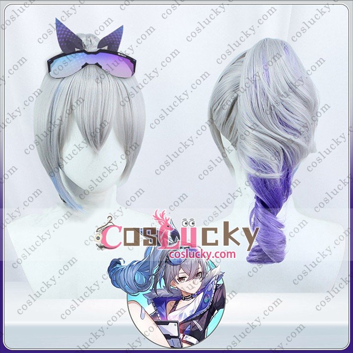 Honkai Star Rail Silver Wolf Cosplay Wig