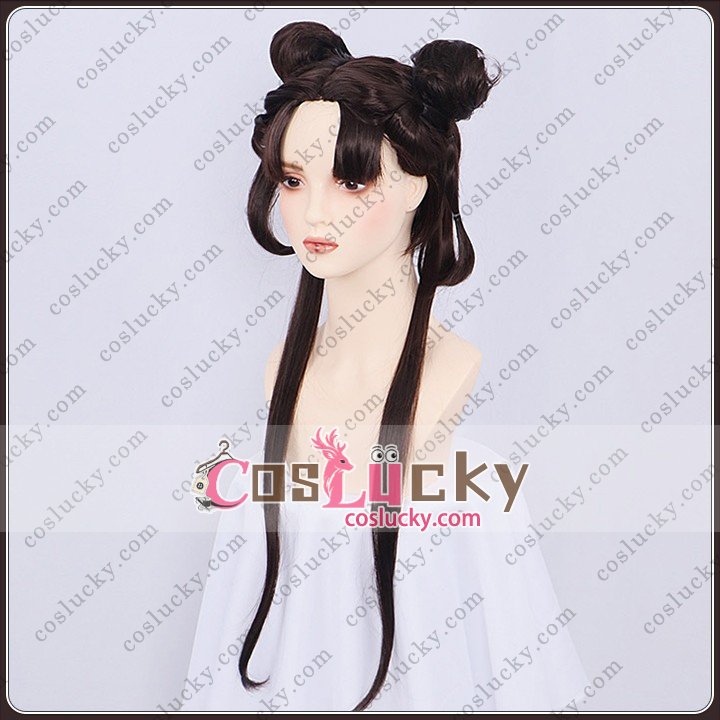 Honor of Kings Xiaoqiao Blue Snake Wig