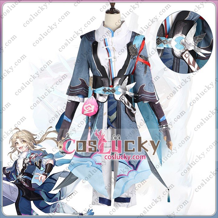 Honkai Star Rail Yanqing Cosplay Costume Set