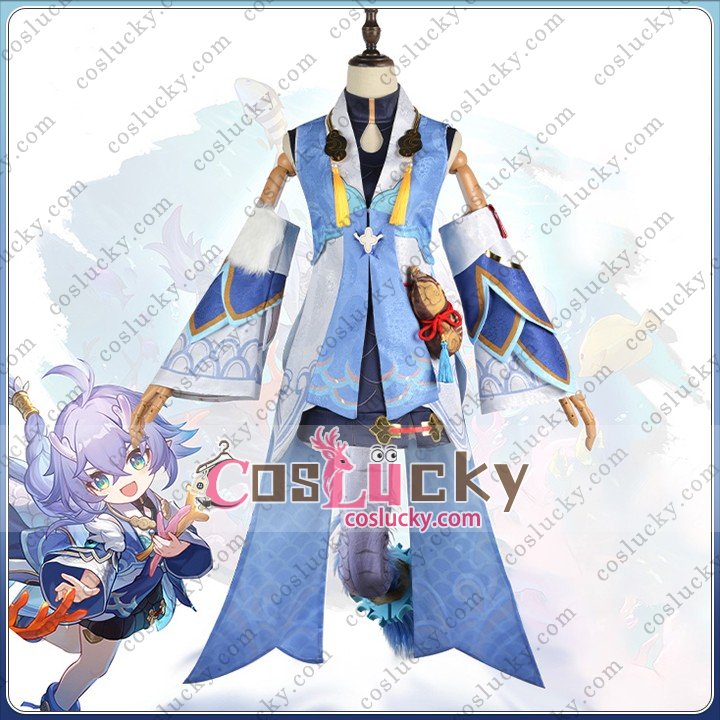 Honkai Star Rail Bailu Cosplay Costume