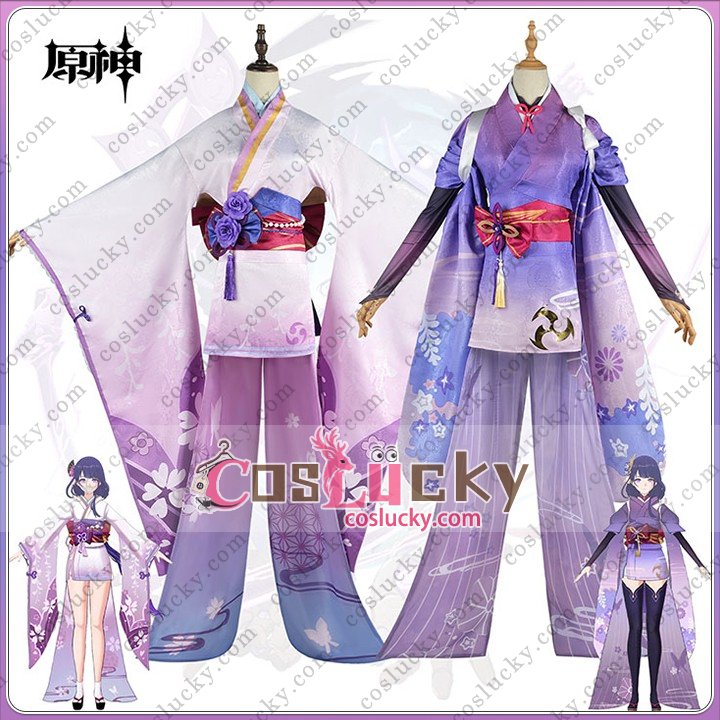 Raiden Shogun Cosplay Costume