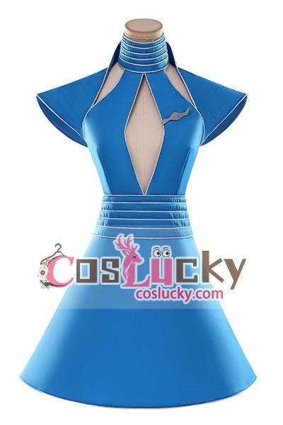Cabin Attendant Dress Uniform Cosplay Costume